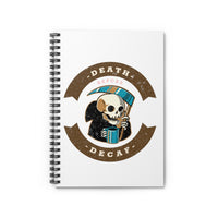 Death Before Decaf Notebook